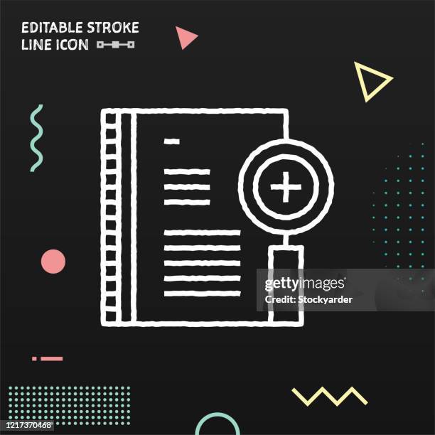 contact search hand drawn vector icon design - turn up dial stock illustrations