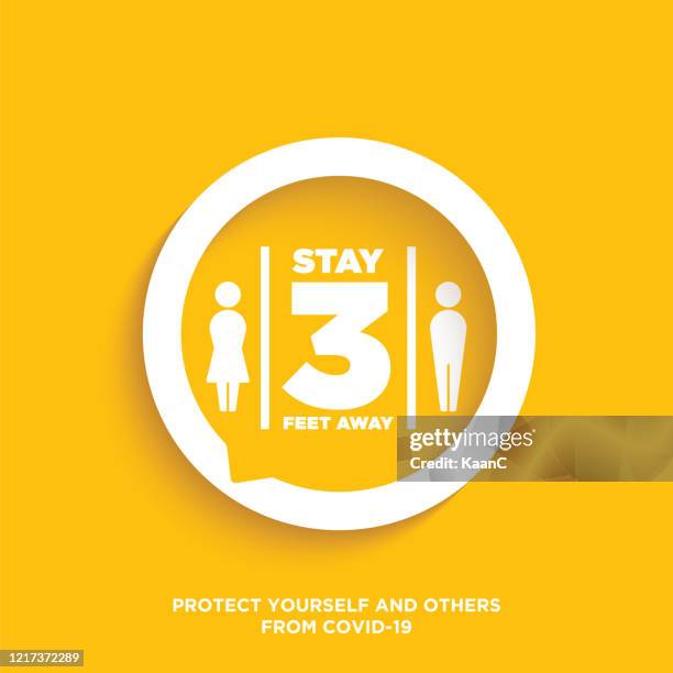 warning sign about coronavirus or covid-19 vector illustration - curfew stock illustrations