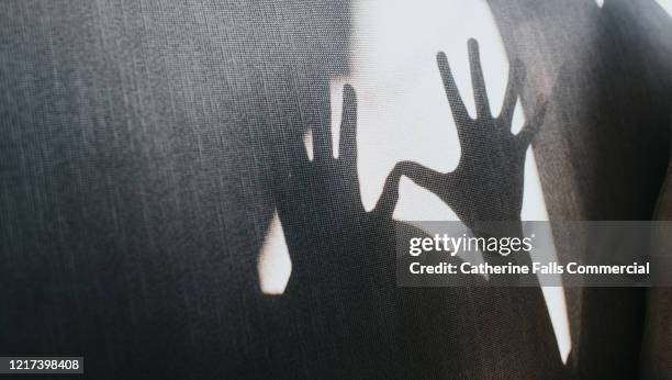 outstretched hands - child abuse stock-fotos und bilder