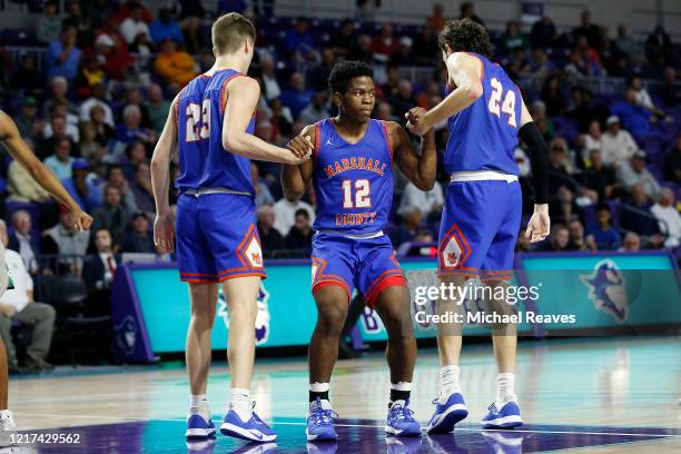 Zion Harmon of Marshall County High School in action against Fort Myers High School during the City of Palms Classic Day 1 at Suncoast Credit Union...