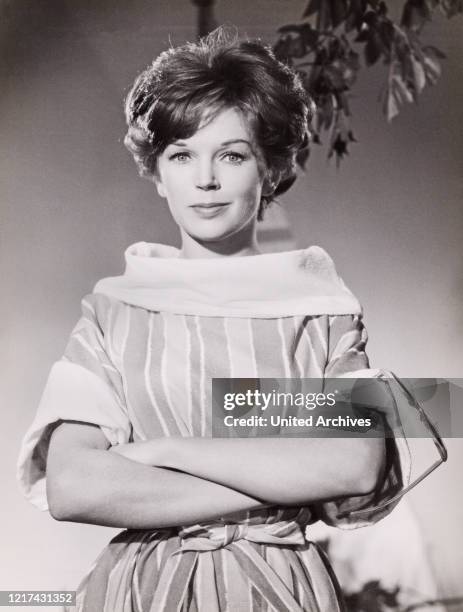 British actress Dawn Addams, Germany around 1960.