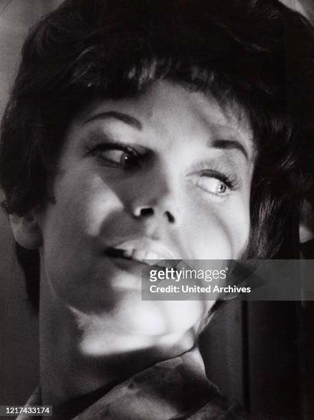 British actress Dawn Addams, Germany around 1961.