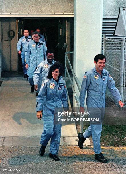 Space Shuttle Challenger Crew Photos and Premium High Res Pictures ...