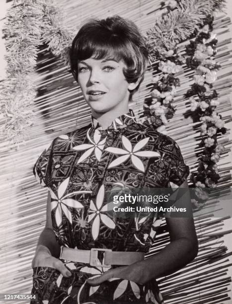 British actress Dawn Addams, Germany around 1960.