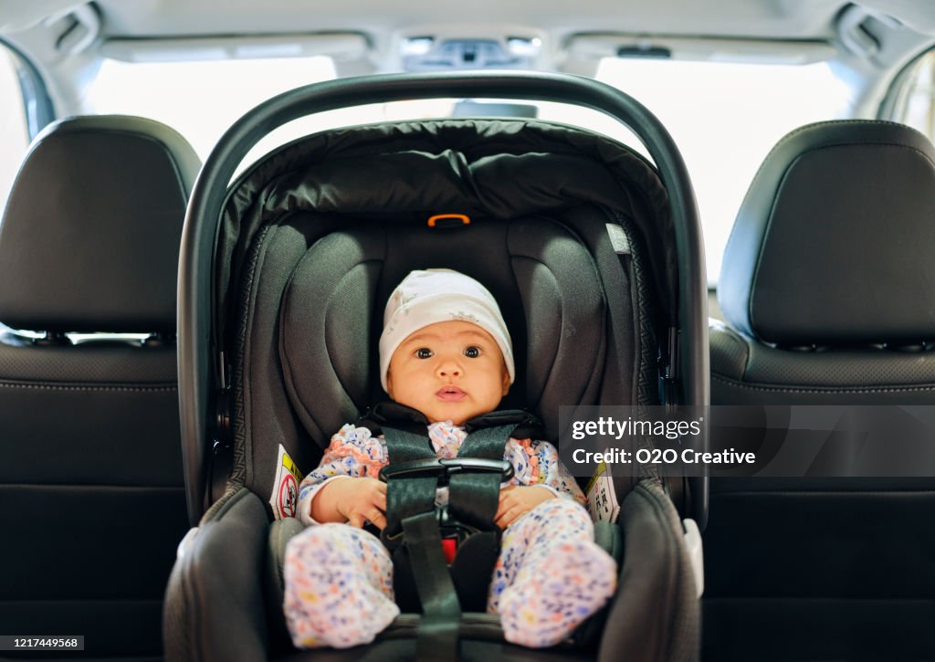 Baby in a Carseat
