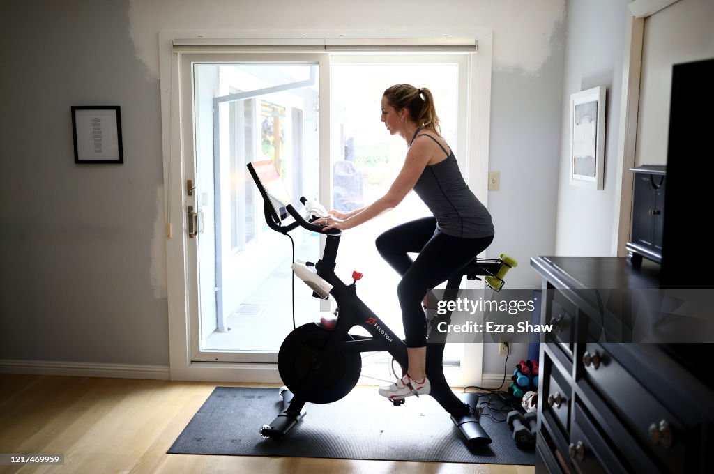 Peloton Stock Goes Up As Home Workouts Increase