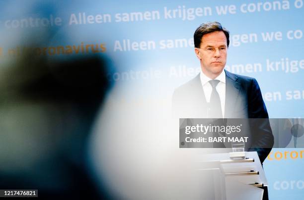 Mark Rutte Press Conference 22 Irma Sluis Stock Photos, High-Res Pictures, and Images - Getty Images
