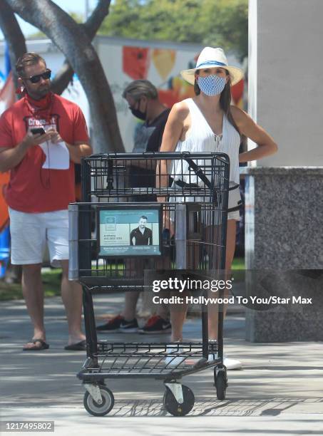 Amanda Cerny is seen on June 3, 2020 in Los Angeles, CA.