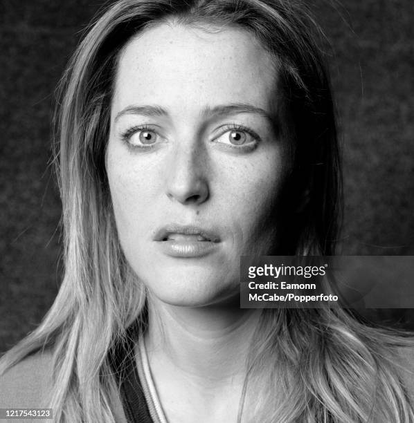 Gillian Anderson, American-British actress, circa March 2004. Anderson got her first big acting role aged 24 as Agent Dana Scully in the long-running...