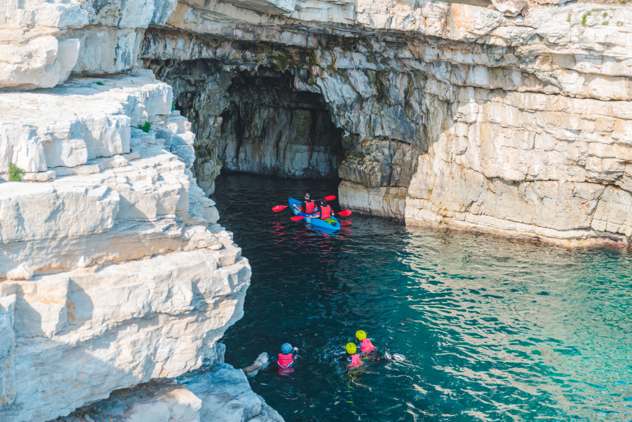 kayak adriatic sea