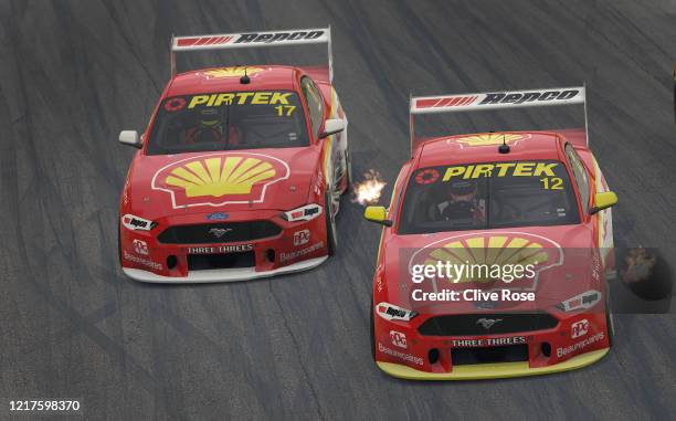 shell v-power racing team scott mclaughlin 'back to... Shell Racing Team Fotografías e imágenes de stock - Getty Images