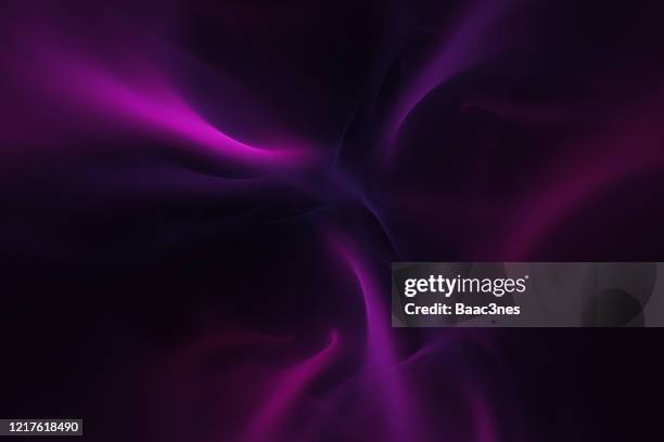 illumintaed smoke / electrical light - abstract art - lightning purple stock pictures, royalty-free photos & images