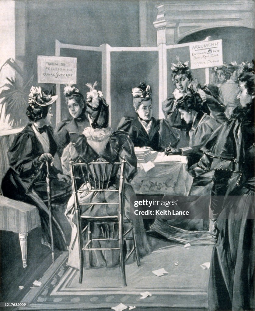 New York City Woman Suffrage Movement, 1894