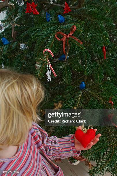 girl holding heart shapped decoration - palm tree heart stock pictures, royalty-free photos & images