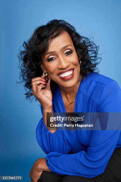 Former Olympian Jackie Joyner-Kersee is photographed for People Magazine on March 15, 2019 in New York City.