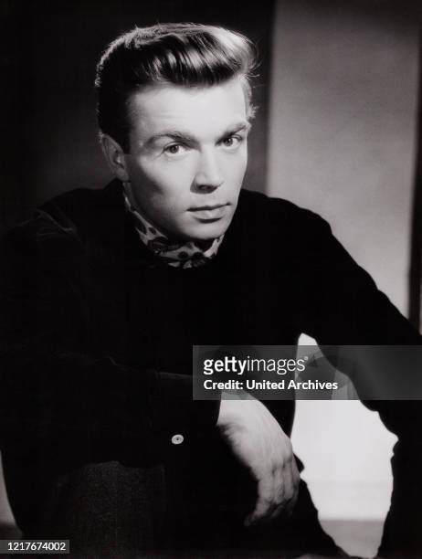German actor Claus Biederstaedt, Germany around 1958.