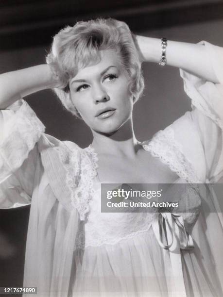 German actress and dubbing actress Ingrid van Bergen, Germany 1960.