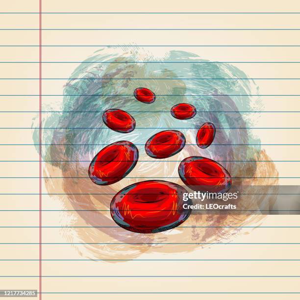 Red Blood Cells Drawing Photos and Premium High Res Pictures - Getty Images