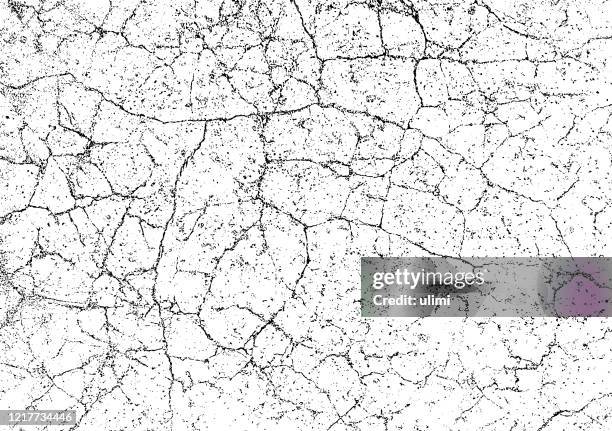 grunge background - cracked stock illustrations