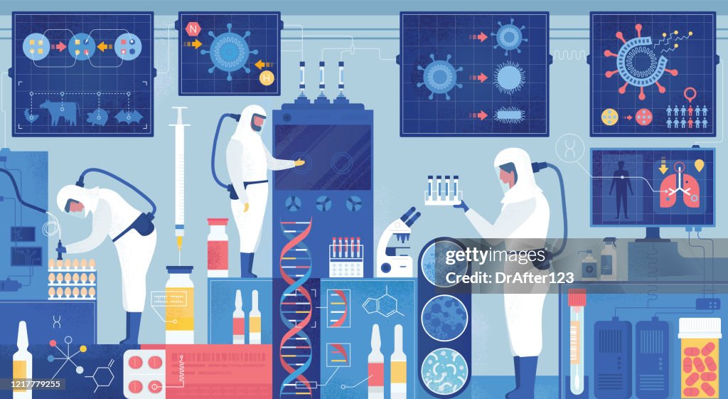 Epidemiology Lab Virus Vaccine Or Drug Research