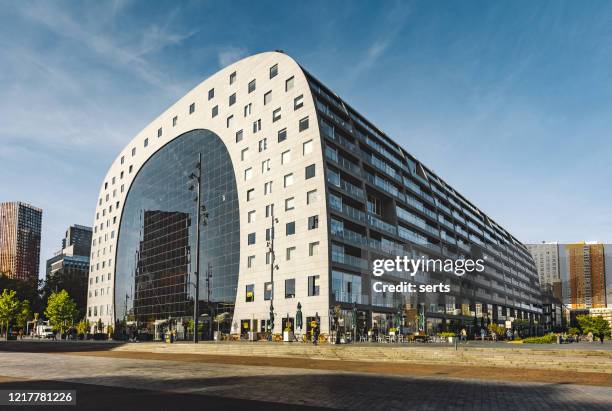 markthal markthalle rotterdam - rotterdam shopping stock-fotos und bilder