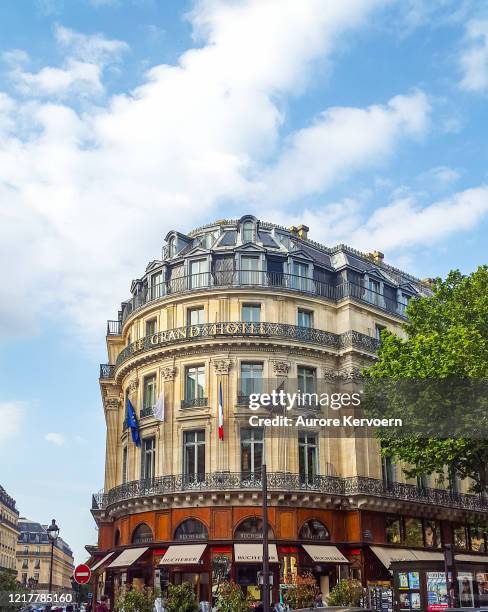 インターコンチネンタル グランド ホテル パリ オペラ、ihg ホテル - intercontinental paris grand ストックフォトと画像