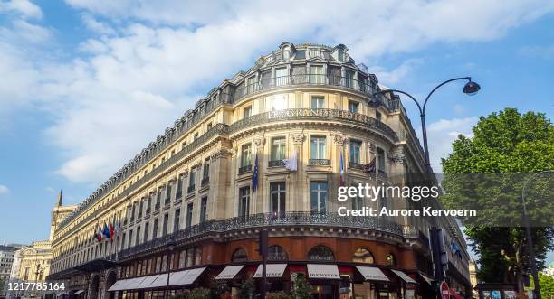 intercontinental grand hotel paris opéra, ihg hotel - intercontinental paris grand stock pictures, royalty-free photos & images