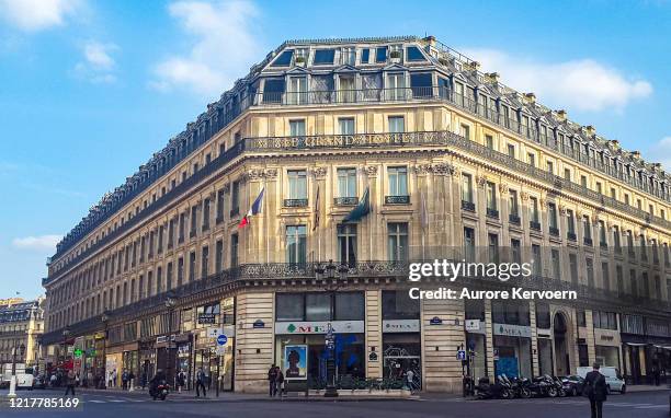 intercontinental grand hotel paris opéra, ihg hotel - intercontinental paris grand stock pictures, royalty-free photos & images