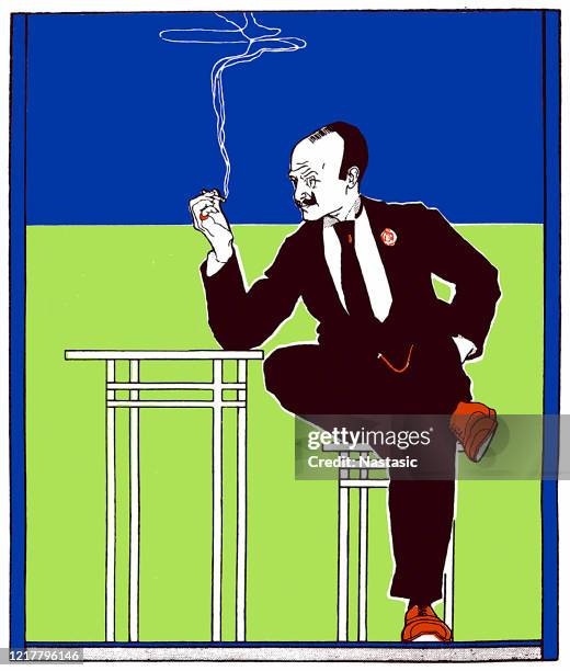 9点のスーツ 男性 タバコイラスト素材 Getty Images 9点のスーツ 男性 タバコイラスト素材 Getty Images