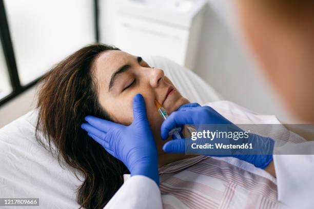 High Re Injection 145 Cheek Injections Stock Photos, High-Res Pictures, and Images ...