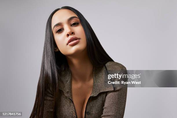 Actress Emily Tosta poses for a portrait on November 27, 2019 in Los Angeles, California.