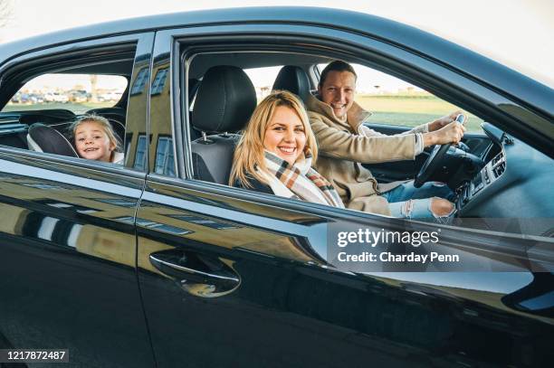 family road trips are always the best - car scandinavia stock pictures, royalty-free photos & images