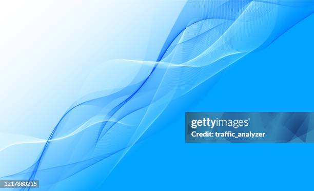 Abstract Blue Lines High-Res Vector Graphic - Getty Images