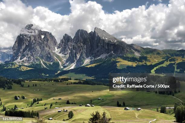 beautiful mountain valley - raffaele corte stock pictures, royalty-free photos & images