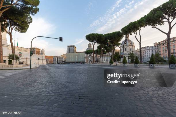 Empty Rome 201 Empty Street Rome Stock Photos, High-Res Pictures, and Images ...