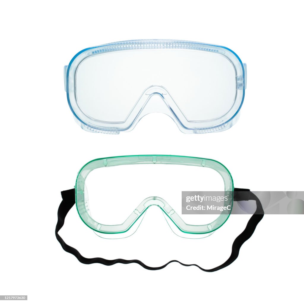 Protective Eyewear on White