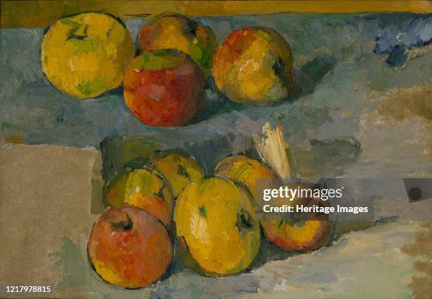 Apples, 1878-79. Artist Paul Cezanne.