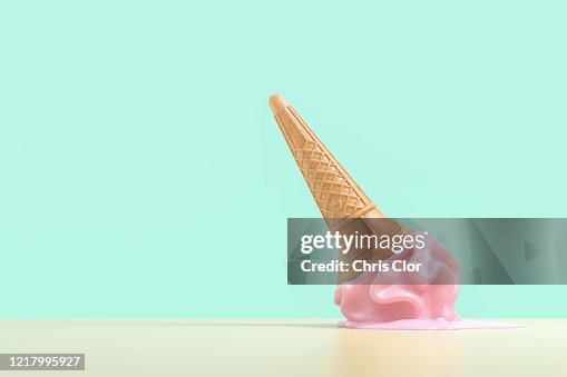 Dropped ice cream cone Dropped ice cream cone