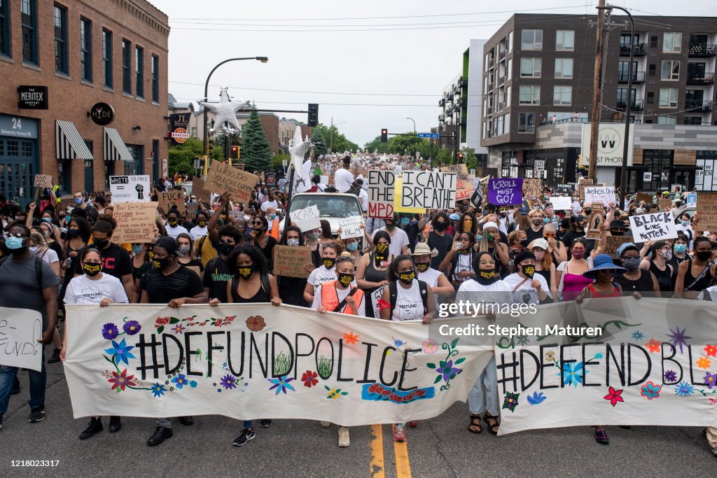 Anti-Racism Protests Held In U.S. Cities Nationwide