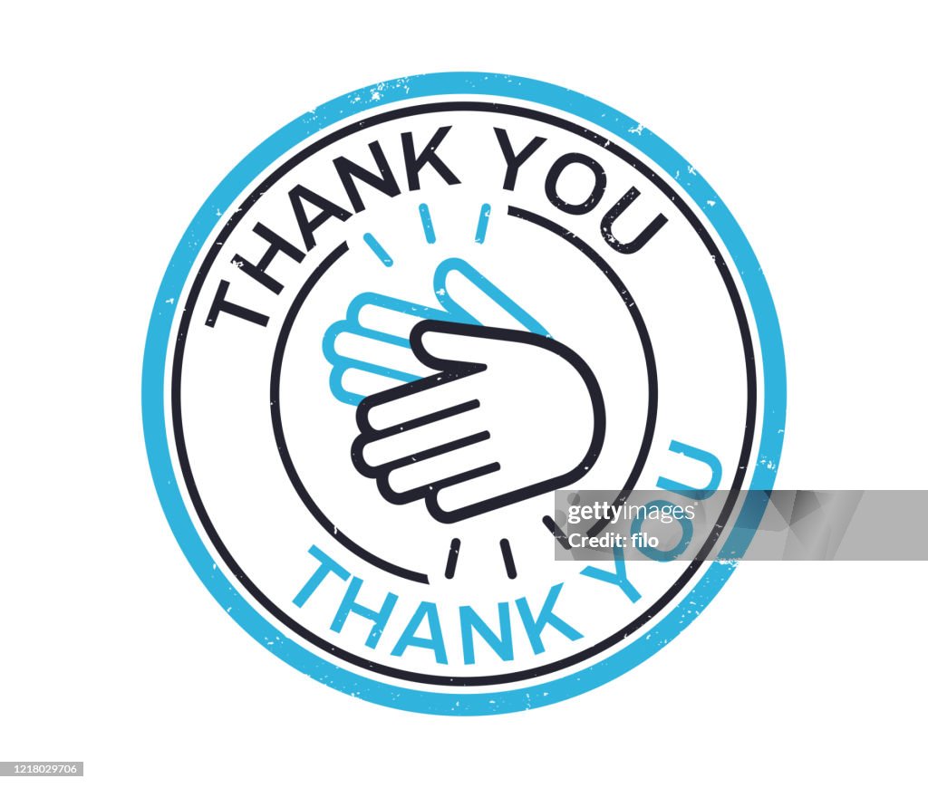 Thank You Stamp Badge High-Res Vector Graphic - Getty Images