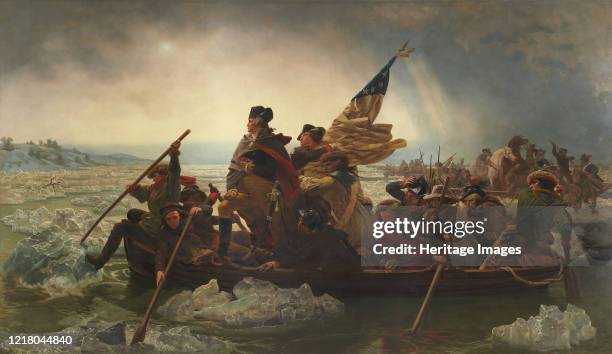 Washington Crossing the Delaware, 1851. Artist Emanuel Gottlieb Leutze.