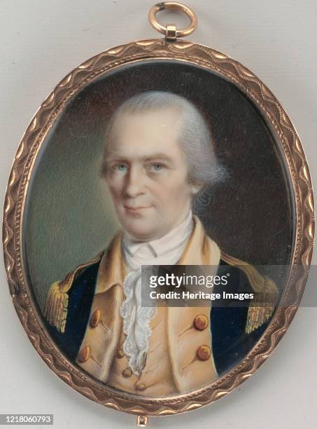 Governor George Clinton, circa 1785. Artist John Ramage.