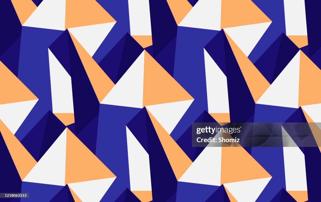 Geometryic Style Seamless Geometric Style Vector High-Res Vector Graphic - Getty Images