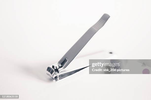 nail clipper 02 - nail clippers stock pictures, royalty-free photos & images