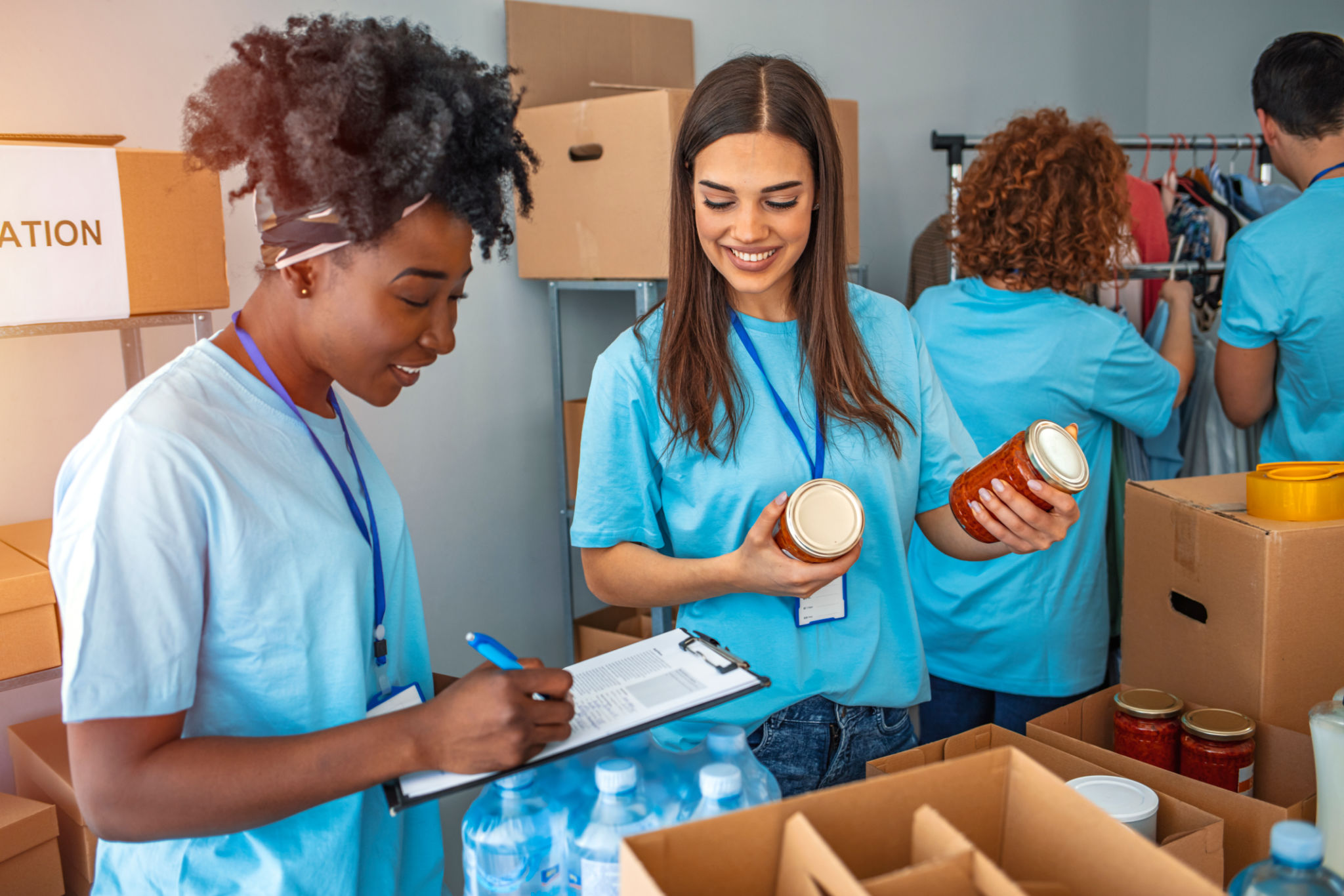 community food drive