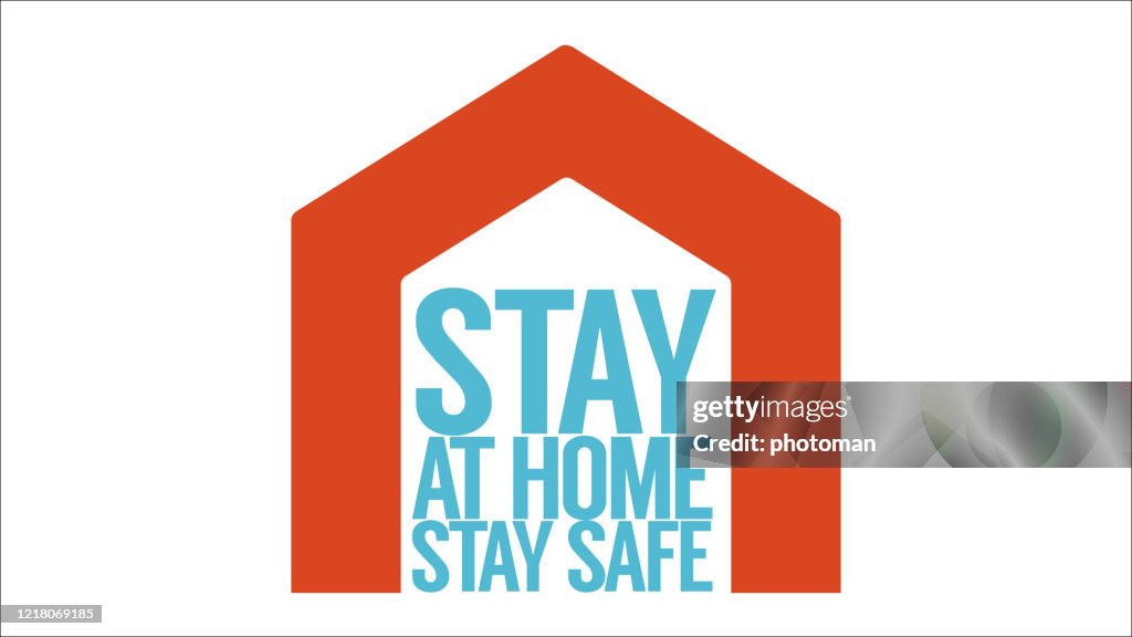 Stay At Home Concept High-Res Vector Graphic - Getty Images