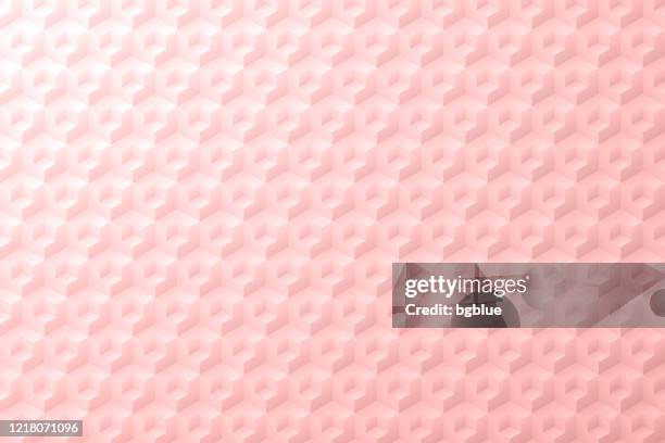 abstract pink background - geometric texture - stacking boxes stock illustrations