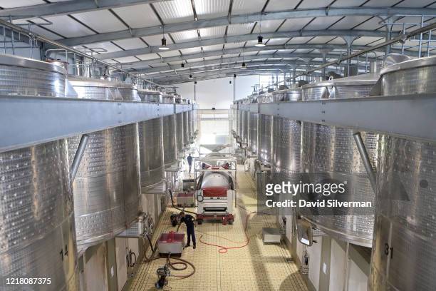 General view of the Rupert & Rothschild Vignerons estate winery on the historic 1690 French Huguenot farm Fredericksburg February 17, 2020 in the in...
