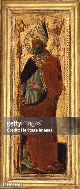 Saint Nicholas of Bari, mid-1430s. Saint Nicholas is the patron saint of sailors, merchants, archers, repentant thieves, prostitutes, children,...