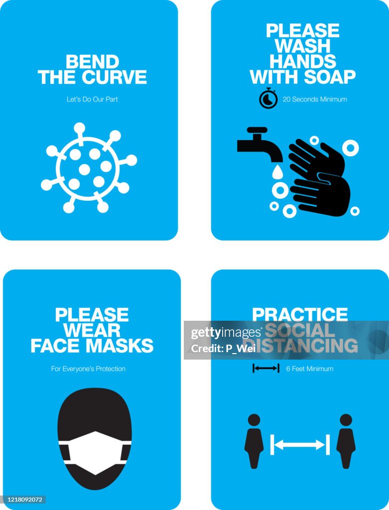 COVID Sign Templates